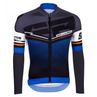 2016 Santini Interactive 3.0 nero -blu Maglie Ciclismo Manica Lunga 71986-OK 2016 Santini Interactive 3.0 nero -blu Maglie Ciclismo Manica Lunga 71986-OK