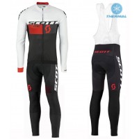 2016 Scott RC bianco -nero -Rosso Thermo Squadre Pro Abbigliamento Ciclismo Maglia Ciclismo Manica Lunga e Salopette Lunga 11103-AV 2016 Scott RC bianco -nero -Rosso Thermo Squadre Pro Abbigliamento Ciclismo Maglia Ciclismo Manica Lunga e Salopette Lunga 11103-AV