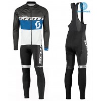 2016 Scott Team nero -blu -bianco Thermo Squadre Pro Abbigliamento Ciclismo Maglia Ciclismo Manica Lunga e Salopette Lunga 18575-QH 2016 Scott Team nero -blu -bianco Thermo Squadre Pro Abbigliamento Ciclismo Maglia Ciclismo Manica Lunga e Salopette Lunga 18575-QH