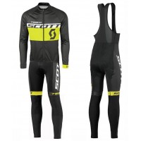 2016 Scott Team nero -giallo Squadre Pro Abbigliamento Ciclismo Maglia Ciclismo Manica Lunga e Salopette Lunga 23233-WM 2016 Scott Team nero -giallo Squadre Pro Abbigliamento Ciclismo Maglia Ciclismo Manica Lunga e Salopette Lunga 23233-WM