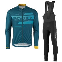 2017 Scott Rc blu Squadre Pro Abbigliamento Ciclismo Maglia Ciclismo Manica Lunga e Salopette Lunga 36615-XF 2017 Scott Rc blu Squadre Pro Abbigliamento Ciclismo Maglia Ciclismo Manica Lunga e Salopette Lunga 36615-XF