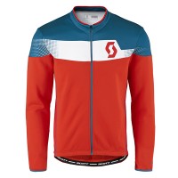2017 Scott Rc blu Rosso Maglie Ciclismo Manica Lunga 44228-FG 2017 Scott Rc blu Rosso Maglie Ciclismo Manica Lunga 44228-FG