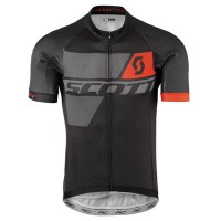2017 Scott nero Rosso Maglia Ciclismo Manica Corta 47167-LQ 2017 Scott nero Rosso Maglia Ciclismo Manica Corta 47167-LQ