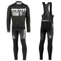 2016 Scott RC nero -gris Squadre Pro Abbigliamento Ciclismo Maglia Ciclismo Manica Lunga e Salopette Lunga 51156-QL 2016 Scott RC nero -gris Squadre Pro Abbigliamento Ciclismo Maglia Ciclismo Manica Lunga e Salopette Lunga 51156-QL