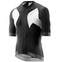 2016 Skins Tremola Maglia Ciclismo Manica Corta nero bianco 23255-DS 2016 Skins Tremola Maglia Ciclismo Manica Corta nero bianco 23255-DS