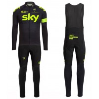 2016 Sky Team Fluo edizione Squadre Pro Abbigliamento Ciclismo Maglia Ciclismo Manica Lunga e Salopette Lunga 21575-UT 2016 Sky Team Fluo edizione Squadre Pro Abbigliamento Ciclismo Maglia Ciclismo Manica Lunga e Salopette Lunga 21575-UT