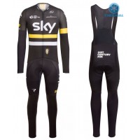 2016 Team Sky IV nero -giallo Thermo Squadre Pro Abbigliamento Ciclismo Maglia Ciclismo Manica Lunga e Salopette Lunga 22811-HX 2016 Team Sky IV nero -giallo Thermo Squadre Pro Abbigliamento Ciclismo Maglia Ciclismo Manica Lunga e Salopette Lunga 22811-HX