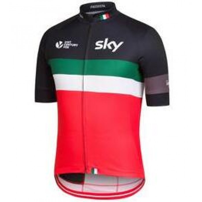 2016 SKY Italy Maglia Ciclismo Manica Corta 28171-UD