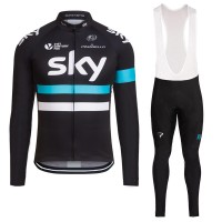 2016 Sky Nuovo Abbigliamento Ciclismo Maglia Ciclismo Manica Lunga e Salopette Lunga 32545-UZ 2016 Sky Nuovo Abbigliamento Ciclismo Maglia Ciclismo Manica Lunga e Salopette Lunga 32545-UZ