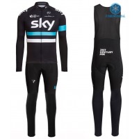 2016 Team Sky Pro nero Thermo Squadre Pro Abbigliamento Ciclismo Maglia Ciclismo Manica Lunga e Salopette Lunga 33106-EE 2016 Team Sky Pro nero Thermo Squadre Pro Abbigliamento Ciclismo Maglia Ciclismo Manica Lunga e Salopette Lunga 33106-EE