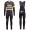 2016 Team Sky IV nero -giallo Squadre Pro Abbigliamento Ciclismo Maglia Ciclismo Manica Lunga e Salopette Lunga 36508-RJ