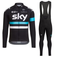2016 Sky Nuovo Abbigliamento Ciclismo Maglia Ciclismo Manica Lunga e Salopette Lunga 02 41266-DU 2016 Sky Nuovo Abbigliamento Ciclismo Maglia Ciclismo Manica Lunga e Salopette Lunga 02 41266-DU