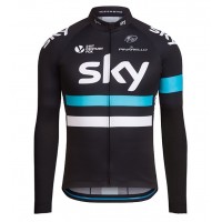 2016 Team Sky Pro nero Maglie Ciclismo Manica Lunga 86114-UG 2016 Team Sky Pro nero Maglie Ciclismo Manica Lunga 86114-UG