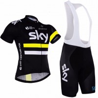 2016 SKY Nuovo abbigliamento Ciclismo Completo Maglia Ciclismo Corta e Salopette 03 89932-QM 2016 SKY Nuovo abbigliamento Ciclismo Completo Maglia Ciclismo Corta e Salopette 03 89932-QM