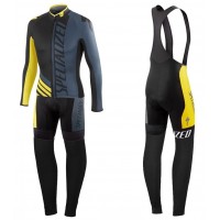 2016 Specialized Pro Team SZK nero -gris -giallo Squadre Pro Abbigliamento Ciclismo Maglia Ciclismo Manica Lunga e Salopette Lunga 24735-DN 2016 Specialized Pro Team SZK nero -gris -giallo Squadre Pro Abbigliamento Ciclismo Maglia Ciclismo Manica Lunga e Salopette Lunga 24735-DN
