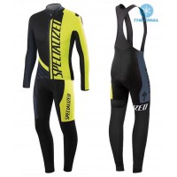 2016 Specialized Pro Team SZK nero -verde Fluo Thermo Squadre Pro Abbigliamento Ciclismo Maglia Ciclismo Manica Lunga e Salopette Lunga 32527-UP 2016 Specialized Pro Team SZK nero -verde Fluo Thermo Squadre Pro Abbigliamento Ciclismo Maglia Ciclismo Manica Lunga e Salopette Lunga 32527-UP