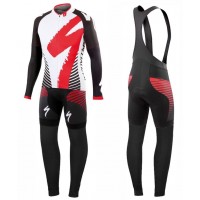 2016 Specialized Team LS bianco -Rosso Squadre Pro Abbigliamento Ciclismo Maglia Ciclismo Manica Lunga e Salopette Lunga 75656-YB 2016 Specialized Team LS bianco -Rosso Squadre Pro Abbigliamento Ciclismo Maglia Ciclismo Manica Lunga e Salopette Lunga 75656-YB