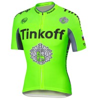 2016 Tinkoff Saxo Bank Fluo Green Maglia Ciclismo Manica Corta 49094-BT 2016 Tinkoff Saxo Bank Fluo Green Maglia Ciclismo Manica Corta 49094-BT