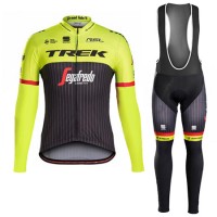 Trek Segafredo 2017 Squadre Pro Abbigliamento Ciclismo Maglia Ciclismo Manica Lunga e Salopette Lunga giallo 80740-DS Trek Segafredo 2017 Squadre Pro Abbigliamento Ciclismo Maglia Ciclismo Manica Lunga e Salopette Lunga giallo 80740-DS