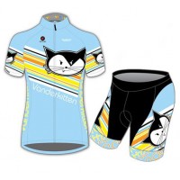 Vanderkitten blu Nuovo abbigliamento Bici Completo Maglia Ciclismo Corta e Pantaloncini 27819-YZ Vanderkitten blu Nuovo abbigliamento Bici Completo Maglia Ciclismo Corta e Pantaloncini 27819-YZ