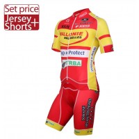 2016 WALLONIE BRUXELLES-GROUP PROTECT Nuovo abbigliamento Bici Completo Maglia Ciclismo Corta e Pantaloncini 26882-JN 2016 WALLONIE BRUXELLES-GROUP PROTECT Nuovo abbigliamento Bici Completo Maglia Ciclismo Corta e Pantaloncini 26882-JN