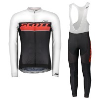 2018 SCOTT RC Pro Abbigliamento Ciclismo Maglia Ciclismo Manica Lunga e Salopette Lunga 13696TF 2018 SCOTT RC Pro Abbigliamento Ciclismo Maglia Ciclismo Manica Lunga e Salopette Lunga 13696TF