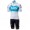 Squadre SKY 2018 bianco abbigliamento Ciclismo Completo Maglia Ciclismo Corta e Pantaloni Ciclismo 73383LG