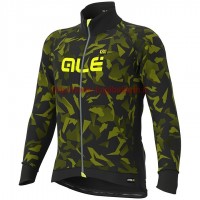 Completo Ciclismo 2019 ALE Camouflage nero-giallo Maglia Ciclismo Manica Lunga Completo Ciclismo 2019 ALE Camouflage nero-giallo Maglia Ciclismo Manica Lunga