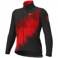 Completo Ciclismo 2019 ALE Pulse nero-rosso Maglia Ciclismo Manica Lunga Completo Ciclismo 2019 ALE Pulse nero-rosso Maglia Ciclismo Manica Lunga