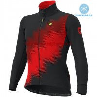 Completo Ciclismo 2019 ALE Pulse nero-rosso thermique Maglia Ciclismo Manica Lunga Completo Ciclismo 2019 ALE Pulse nero-rosso thermique Maglia Ciclismo Manica Lunga