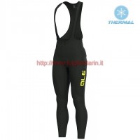Completo Ciclismo 2019 ALE Slide nero-giallo Salopette Lunga Ciclismo thermique Completo Ciclismo 2019 ALE Slide nero-giallo Salopette Lunga Ciclismo thermique