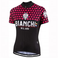 Completo Ciclismo 2019 Bianchi Dot rosso donna Maglia Ciclismo Manica Corta Completo Ciclismo 2019 Bianchi Dot rosso donna Maglia Ciclismo Manica Corta