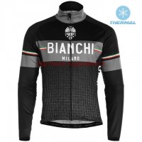 Completo Ciclismo 2019 Bianchi Milano XD nero thermique Maglia Ciclismo Manica Lunga Completo Ciclismo 2019 Bianchi Milano XD nero thermique Maglia Ciclismo Manica Lunga