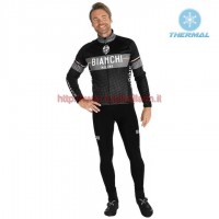 Completo Ciclismo 2019 Bianchi Milano XD nero thermique Maglia Ciclismo Manica Lunga e Salopette Lunga Completo Ciclismo 2019 Bianchi Milano XD nero thermique Maglia Ciclismo Manica Lunga e Salopette Lunga