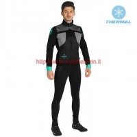 Completo Ciclismo 2019 Bianchi nero-Gris thermique Maglia Ciclismo Manica Lunga e Salopette Lunga Completo Ciclismo 2019 Bianchi nero-Gris thermique Maglia Ciclismo Manica Lunga e Salopette Lunga