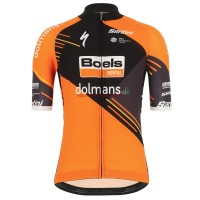 Completo Ciclismo 2019 Boels Dolmans Orange Maglia Ciclismo Manica Corta Completo Ciclismo 2019 Boels Dolmans Orange Maglia Ciclismo Manica Corta