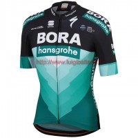 Completo Ciclismo 2019 Bora Squadre nero-verde Maglia Ciclismo Manica Corta Completo Ciclismo 2019 Bora Squadre nero-verde Maglia Ciclismo Manica Corta
