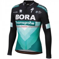 Completo Ciclismo 2019 Bora Squadre nero-verde Maglia Ciclismo Manica Lunga Completo Ciclismo 2019 Bora Squadre nero-verde Maglia Ciclismo Manica Lunga