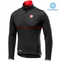Completo Ciclismo 2019 Casteli DE nero thermique Maglia Ciclismo Manica Lunga Completo Ciclismo 2019 Casteli DE nero thermique Maglia Ciclismo Manica Lunga