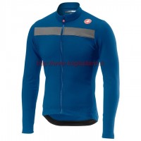 Completo Ciclismo 2019 Casteli Puro 3 Blu Maglia Ciclismo Manica Lunga Completo Ciclismo 2019 Casteli Puro 3 Blu Maglia Ciclismo Manica Lunga