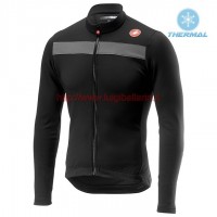 Completo Ciclismo 2019 Casteli Puro 3 nero thermique Maglia Ciclismo Manica Lunga Completo Ciclismo 2019 Casteli Puro 3 nero thermique Maglia Ciclismo Manica Lunga