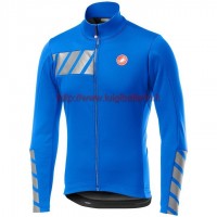 Completo Ciclismo 2019 Casteli Raddoppia 2 Blu Maglia Ciclismo Manica Lunga Completo Ciclismo 2019 Casteli Raddoppia 2 Blu Maglia Ciclismo Manica Lunga
