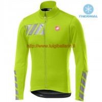 Completo Ciclismo 2019 Casteli Raddoppia 2 giallo thermique Maglia Ciclismo Manica Lunga Completo Ciclismo 2019 Casteli Raddoppia 2 giallo thermique Maglia Ciclismo Manica Lunga