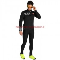 Completo Ciclismo 2019 Casteli Raddoppia 2 nero-bianca Maglia Ciclismo Manica Lunga e Salopette Completo Ciclismo 2019 Casteli Raddoppia 2 nero-bianca Maglia Ciclismo Manica Lunga e Salopette