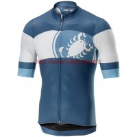 Completo Ciclismo 2019 Casteli Ruota Blu Maglia Ciclismo Manica Corta Completo Ciclismo 2019 Casteli Ruota Blu Maglia Ciclismo Manica Corta