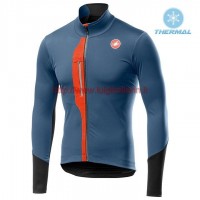 Completo Ciclismo 2019 Casteli TRAS Gris thermique Maglia Ciclismo Manica Lunga Completo Ciclismo 2019 Casteli TRAS Gris thermique Maglia Ciclismo Manica Lunga