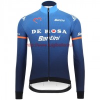 Completo Ciclismo 2019 Derosa Squadre Blu Maglia Ciclismo Manica Lunga Completo Ciclismo 2019 Derosa Squadre Blu Maglia Ciclismo Manica Lunga