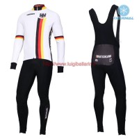 Completo Ciclismo 2019 Germany Country Squadre thermique Maglia Ciclismo Manica Lunga e Salopette Lunga Completo Ciclismo 2019 Germany Country Squadre thermique Maglia Ciclismo Manica Lunga e Salopette Lunga