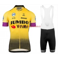 Completo Ciclismo 2019 Jumbo Visma Squadre abbigliamento Bici Completo Maglia Ciclismo Corta e Salopette Completo Ciclismo 2019 Jumbo Visma Squadre abbigliamento Bici Completo Maglia Ciclismo Corta e Salopette