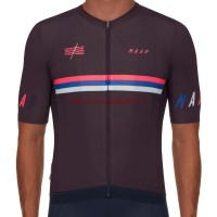 Completo Ciclismo 2019 MAAP Nationals Mulberry Maglia Ciclismo Manica Corta Completo Ciclismo 2019 MAAP Nationals Mulberry Maglia Ciclismo Manica Corta